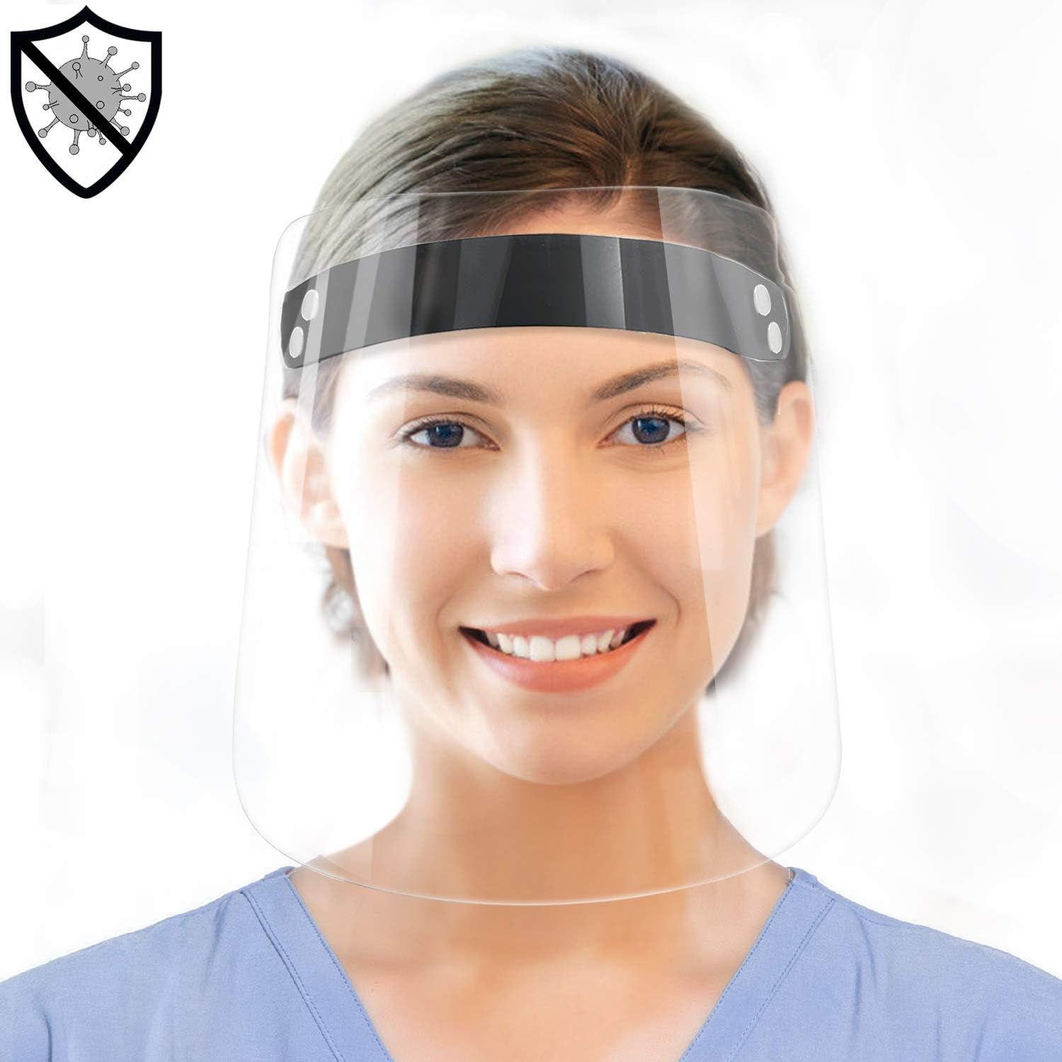Full-face Protective Cap for Men and Women Protective Shield Anti-Fog, Anti-saliva, Windproof Dustproof