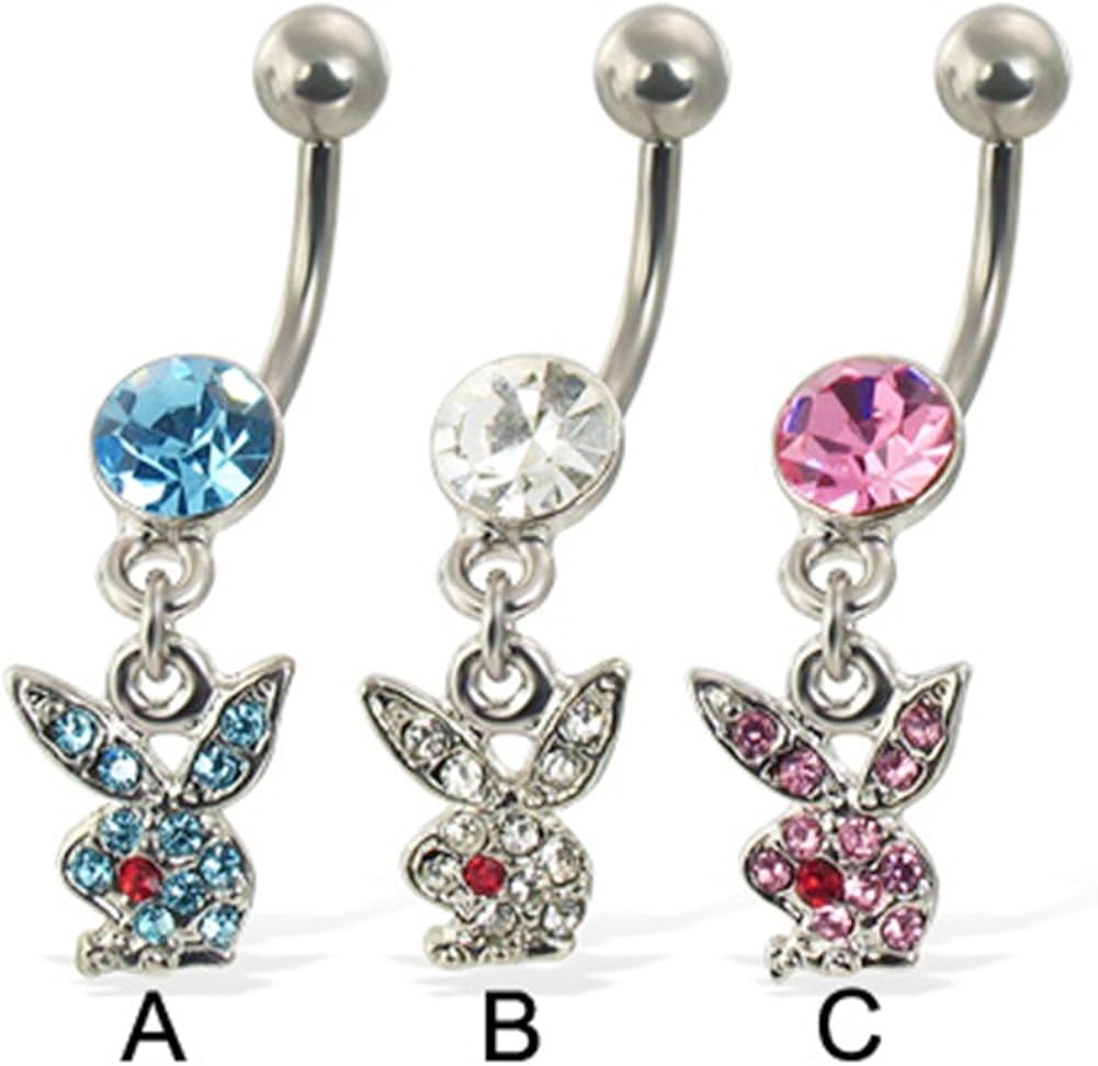 playboy belly piercing jewelry