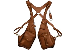 GENERIC Men Anti Underarm Shoulder Bag Adjustable PU Leather Strap Wallet Bag Outdoor Phone Bag