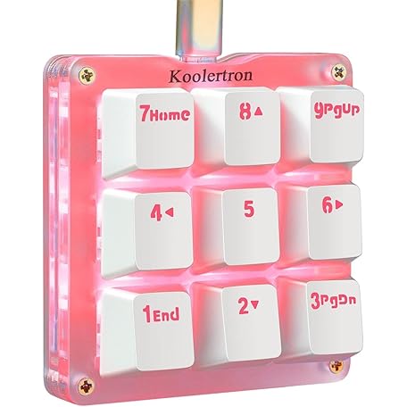 Mua Koolertron Mechanical Numpad Macro Keyboard, 9-Key Numeric Keypad ...