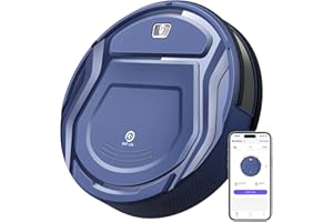 OKP Robot Vacuum Cleaner with Wi-Fi/APP/Alexa Control, Self Recharging, Brushless Design, Quiet Smart Robotic Vacuum Cleaner for Home Hard Floor, Carpet, Pet Hair Clean