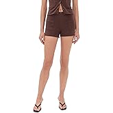 Peachy Den Women's Marie Knit Shorts