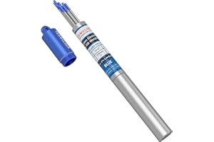 YESWELDER TIG Welding Tungsten Electrode 2% Lanthanated 3/32" x 7" (Blue, EWLa-2) 10-pk