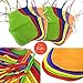 12 Pack Children’s Apron 13 X 19 Inches With 14 Inch Ties Assorted Colors, For Art And Baking - Great For Kitchen, Classroom, Arts & Crafts, Painting Activity – By Kidsco
