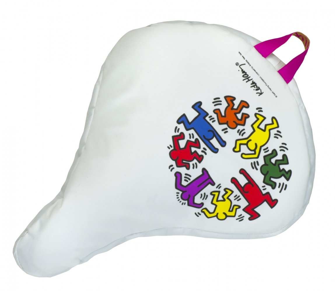 Liix Saddle Cover Keith Haring Circle of People