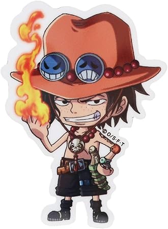 Amazon Co Jp ワンピース ダイカット 防水 Mini ステッカー ミニシール エース One Piece おもちゃ