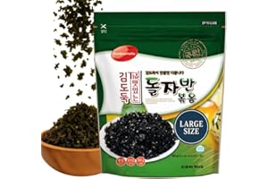 KorGourmetta | Large 10.6oz (300g) Korean Seasoned Seaweed Flakes – Extra Value Size Gim for Rice, Bibimbap, Seaweed Snacks, Korean Food Grocery, Roasted Seaweed Sheets | 김자반