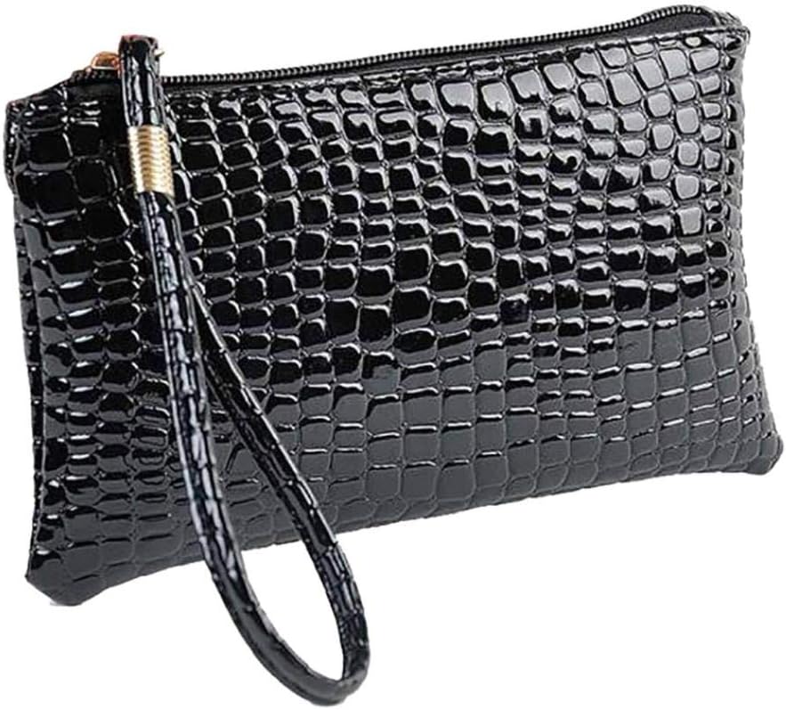 Crocodile Leather Clutch Handbag Bag Coin Purse