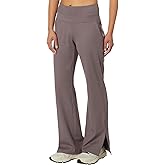Jockey Womens Relaxed Fit High Waist Flare Leg Yoga Pants