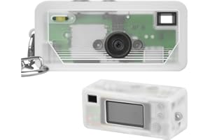 Silicone Case for Kodak CHARMERA Keychain Digital Camera (Blind Box/Single Box Version), Precise Cutouts & Scratch Protection