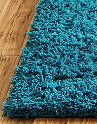 Unique Loom Solid Shag Collection Area Rug