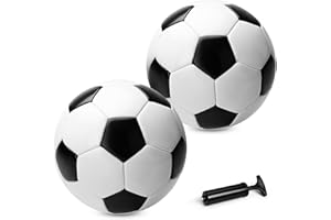 ZOOJOY Size 3 Soccer Ball for Kids, Classic/Pink Soccer Ball for Girls Boys with Pump, Outdoor/Indoor Play Ball Toys for Toddlers Ages 2 3 4 5 6 7 8