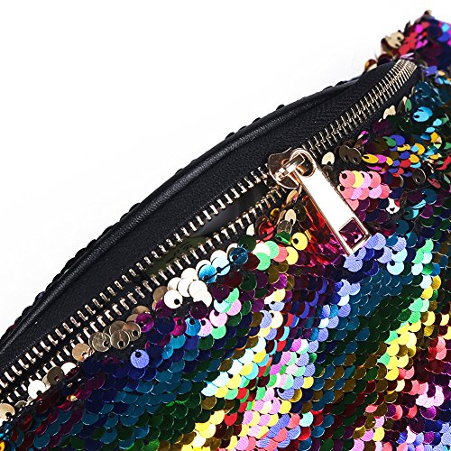 Small Fanny Pack for Kids - Wholesale Festival Sequin Waist Pack for Women with Adjustable Strap - Thumbnail 5