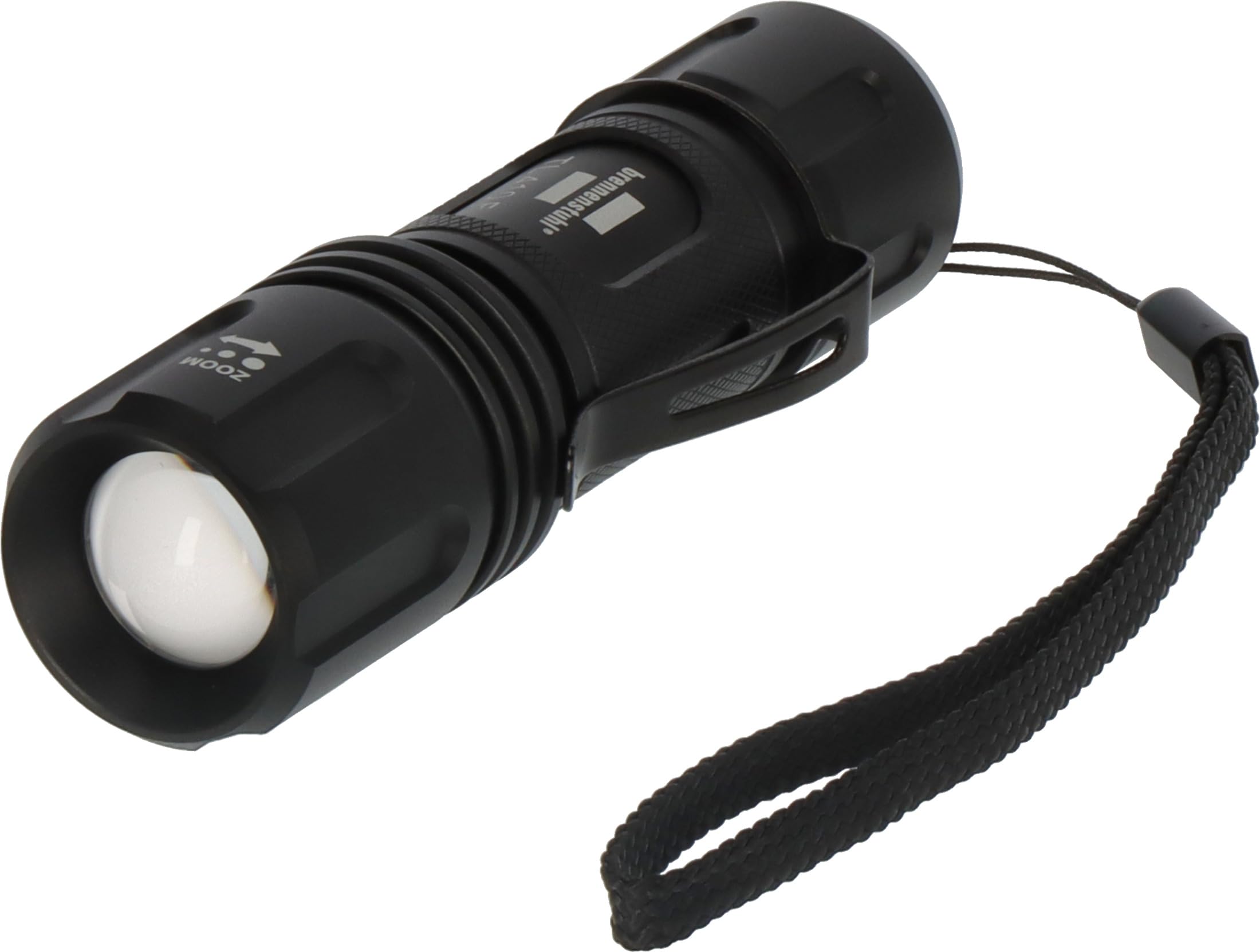 Brennenstuhl Torch LED LuxPremium TL 410 F/Flashlight with Bright CREE-LED (350lm, up to 34h Burn time, 136m Light Range, Splash-Proof IP44)
