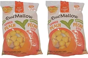 Dare Candy Co. Real Marshmallow Candies Bundle (Peach/Peach)