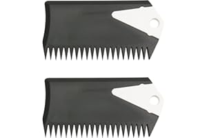 WHYHKJ 2pcs Surfboard Wax Comb with Fin Key for Water Sports Surfing Surfboards Bodyboard