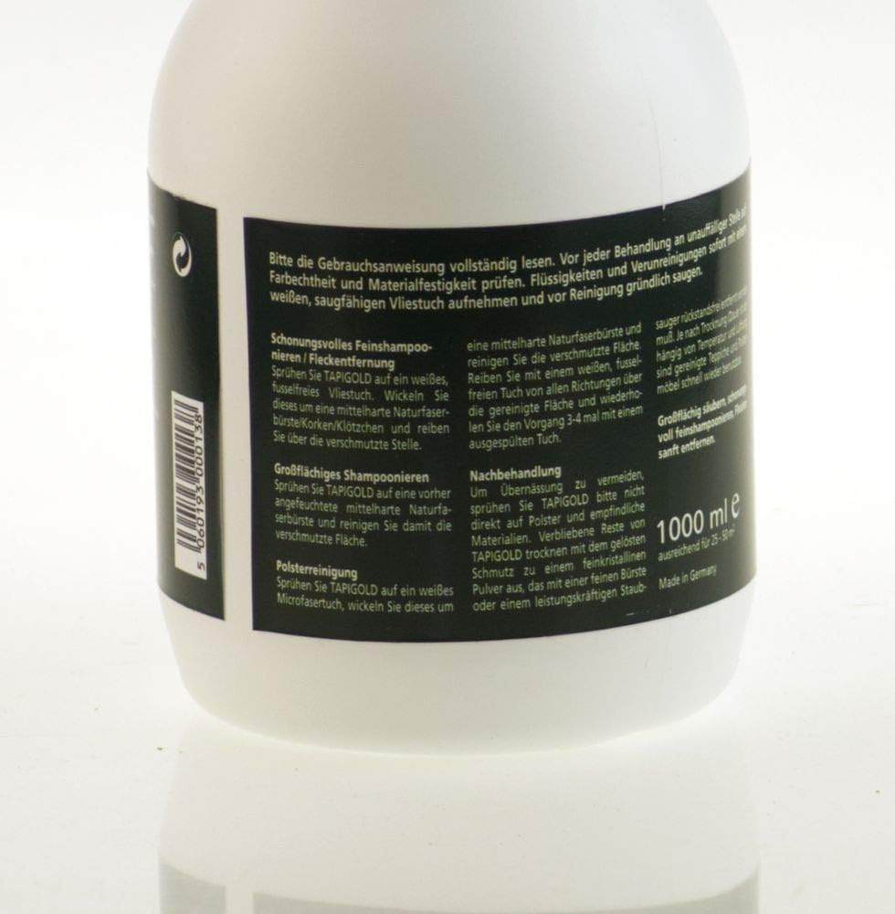Tapigold Spezial Shampoo Fur Teppiche Polster Sisal 1 Liter