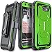 Galaxy J3 2017/J3 Prime/J3 Emerge/J3 Eclipse/Express Prime 2/Luna Pro/Amp Prime 2/Sol 2 Case,COVRWARE [Aegis] Built-in [Screen Protector] Heavy Duty Rugged Holster [Belt Clip][Kickstand] Green