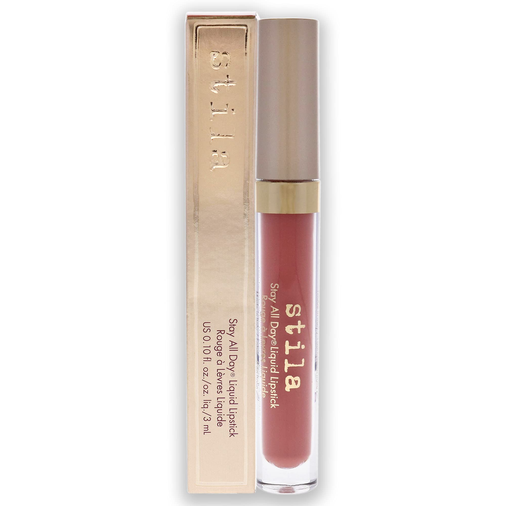 Stila Stay All Day Liquid Lipstick, Coral, Long Lasting & Weightless, Matte Finish, 25 g (Pack of 1)