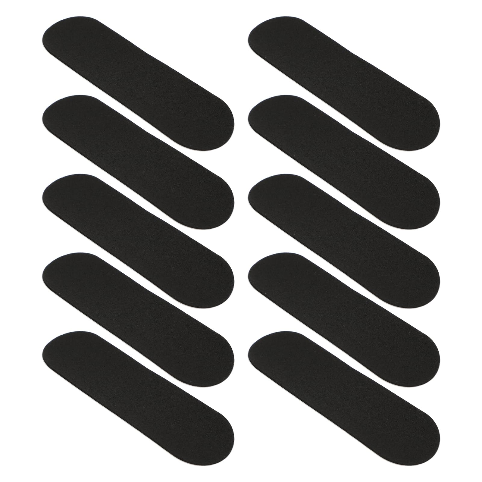 jojofuny Finger Skateboard Anti-Slip Stickers 10 Pcs Foam Grip Tape for Mini Skateboards Non-Scratch Adhesive Fingerboard Grip Pads (3.1Cm X 9.6Cm)