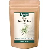 Onkatsu Farm Pine Needle Premium Japanese Tea Bags, Festive Aromatic Flavor, Hot or Iced, Caffeine Free, 45 Total Tea Bags