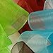 Old Gold Shimmer Sheer Organza Ribbon, 7/8