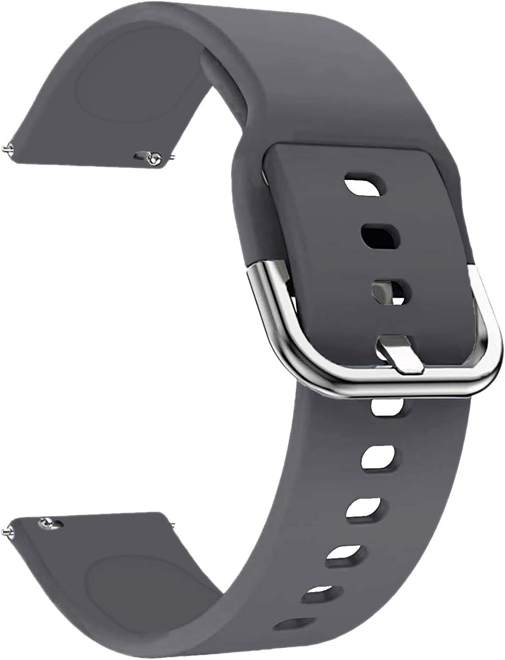 Lwsengme Watch Bands-Width 20mm,22mm-Quick Release & Choose Color-Soft Silicone Replacement Watch Straps