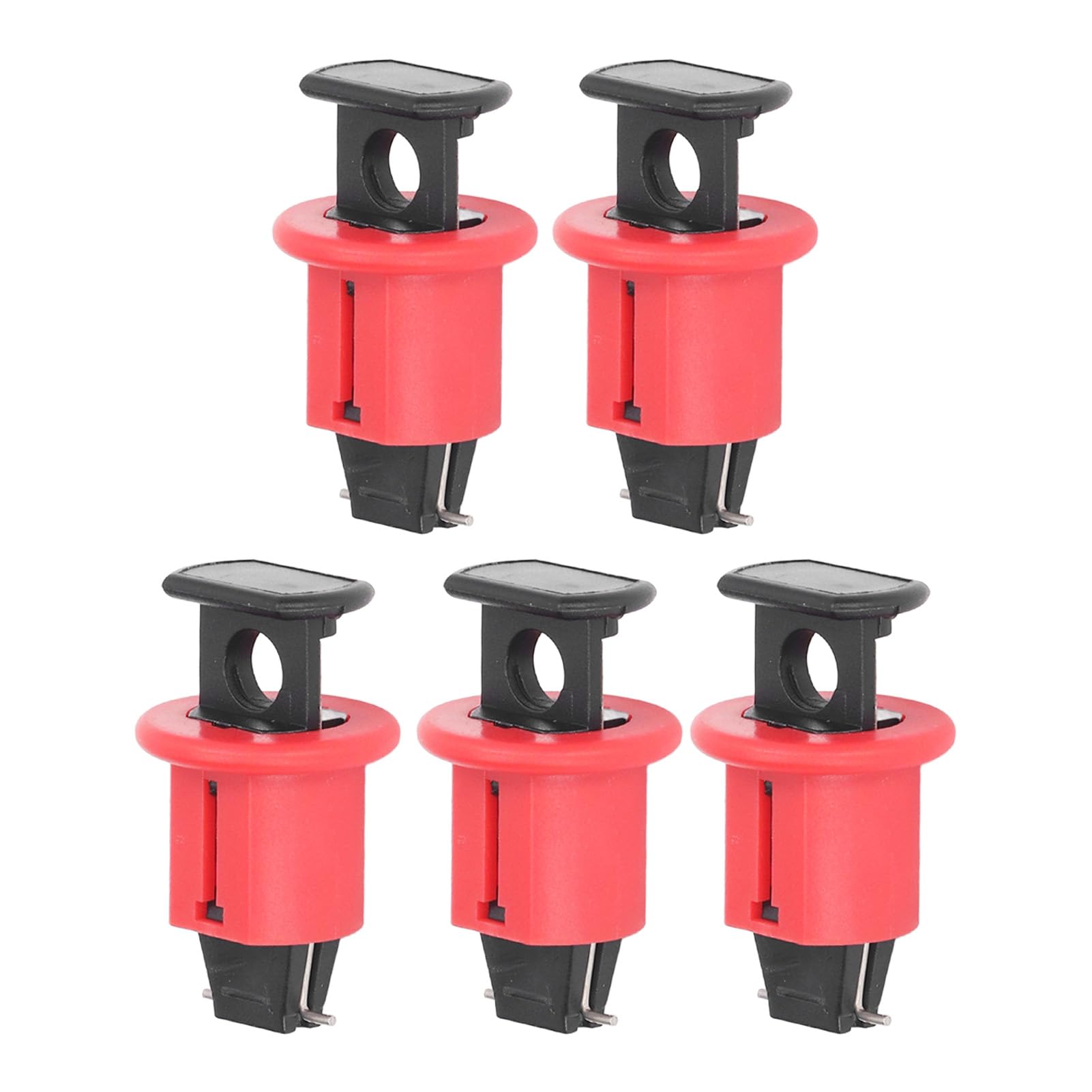 5Pcs Circuit Breaker Lockout Device Electrical Miniature Lock Pin Out Standard Industrial Grade Switch
