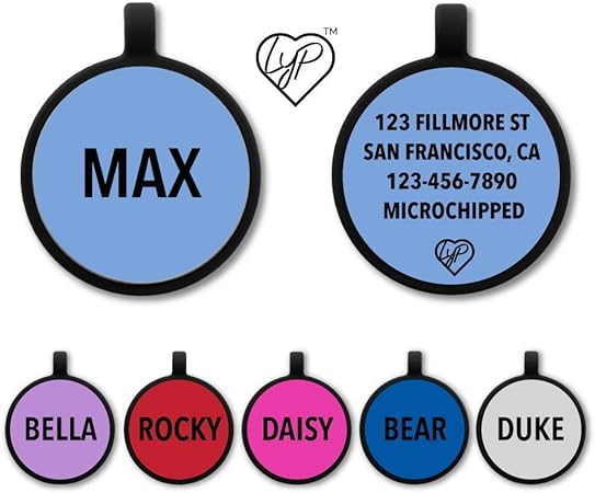 silicone dog tags amazon