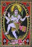Beautiful SHIVA NATRAJ Yoga BATIK 30 X 43 Inches