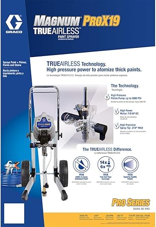 magnum prox19 stand airless paint sprayer