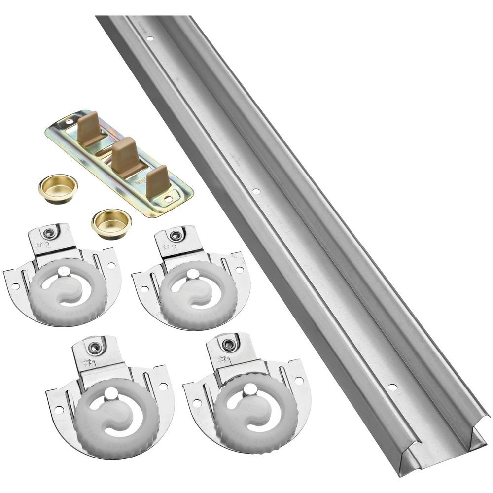 National Hardware N343-079 770D By-Passing Door Hardware in Galvanized