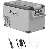 Alpicool CF35 Portable Car Refrigerator,12 Volt Car Fridge Freezer, 32 Quart (30.6 Liter) Fast Cooling 12V Car Fridge -4℉~68℉, Car Cooler, 12/24V DC and 100-240V AC for Outdoor, Camping, RV, Truck