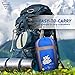 Forbidden Road Portable Single Sleep Bag 15 ℃ / 60 ℉ - Compression Bag Included (Blue, 15 ℃ / 60 ℉)