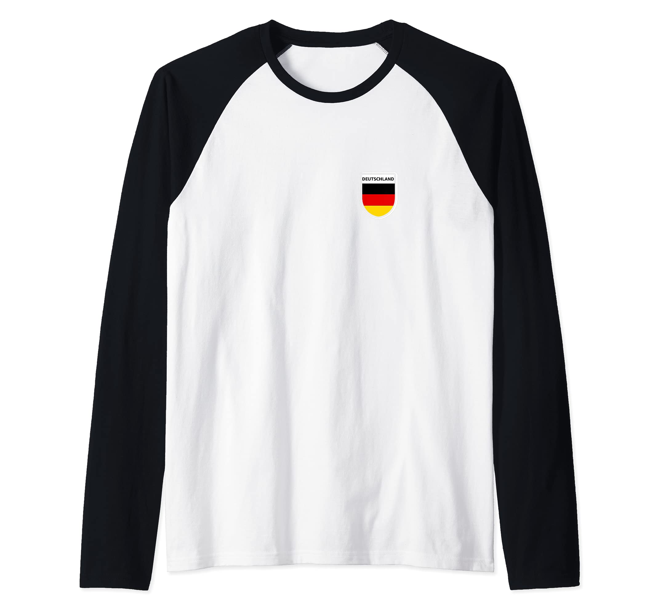 Flag Germany Raglan Baseball Tee