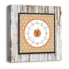 Canvas Wall Art Abstract Cute Clock...