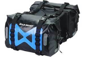Wild Heart Waterproof Bag Motorcycle saddlebag 50L Tank Bag Motor Side Bag