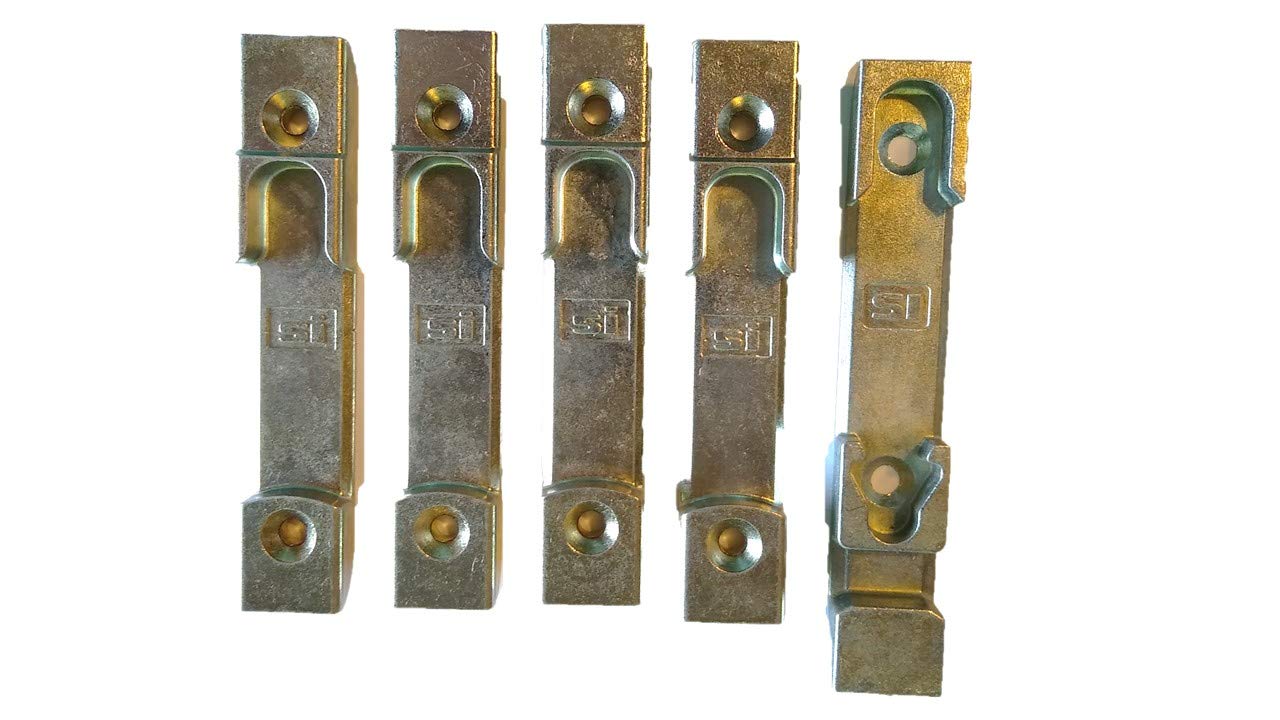 Siegenia 420 set 1 x toggle plate + 4 x strike plates