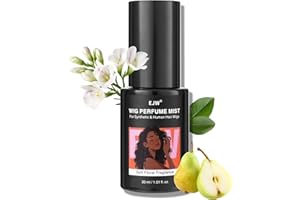 EJW Wig Perfume Spray – Deodorizing Floral Scent Mist for Synthetic & Human Hair, Odor Removal & Long-Lasting Freshness, Alcohol-Free Lightweight Formula – 1.01 fl oz