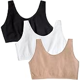 Fruit of The Loom Women's Multi-Pack Tank Top Style Sports Bra