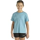 Carhartt Kid's CA7109 Short-Sleeve Tonal Patch Pocket T-Shirt - Girls