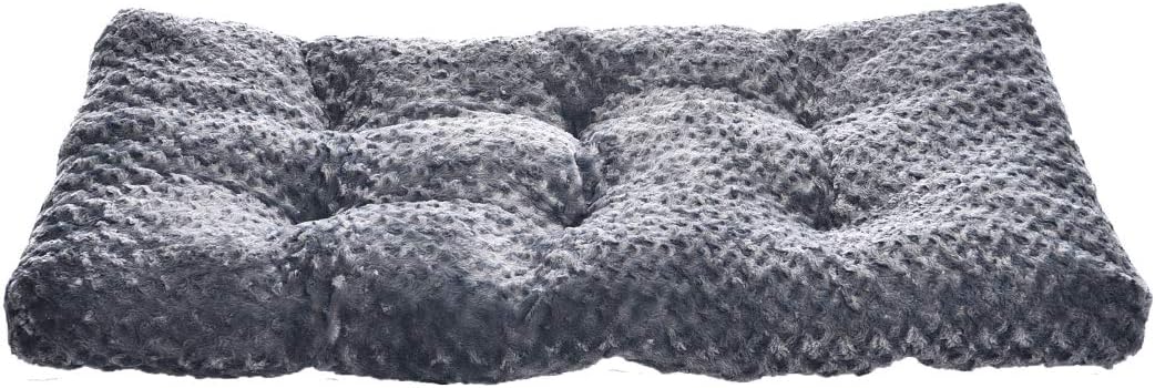 Amazon Basics Cat and Dog Bed, Machine Washable Pet Bed, Large (102 x 69 x 9cm), Grey Swirl, 102 x 69 x 9 cm (L x W x H) - Image 4