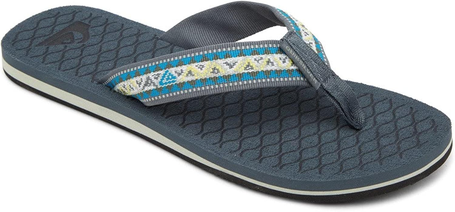 Quiksilver Men's Hillcrest 3 Point Sandal Flip-Flop: Shoes