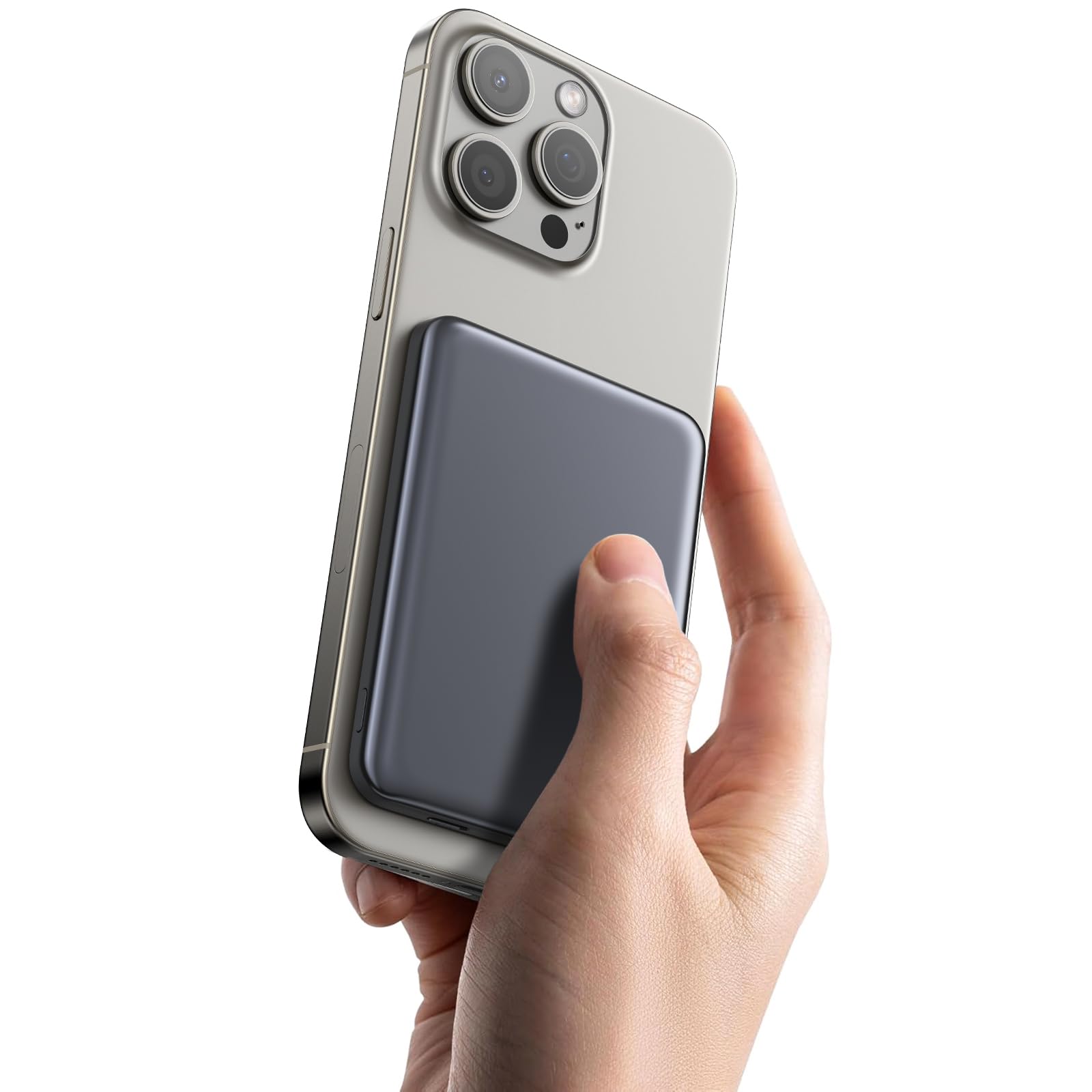 Photo 1 of ** FACTORY SEALED. ** TRKOY for Magsafe Portable Charger Power Bank, 5000mAh Wireless Power Bank with USB C Charging, Travel Essential for Magsafe Battery Pack Compatible with iPhone 17/16/15/14/13/12