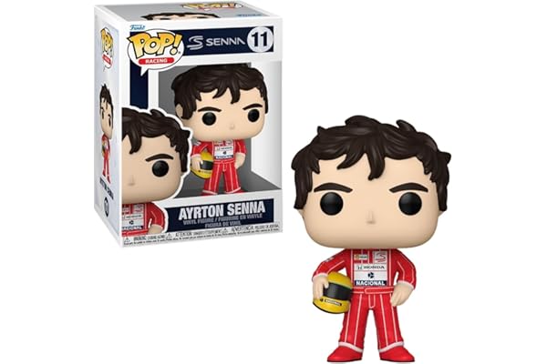 Candide, Boneco, Funko POP! Ayrton Senna, Racing McLaren - 10 cm