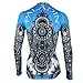 QinYing Cycling Jersey,Women Patterns Stylish Breathable Long Sleeve Bicycle Shirt