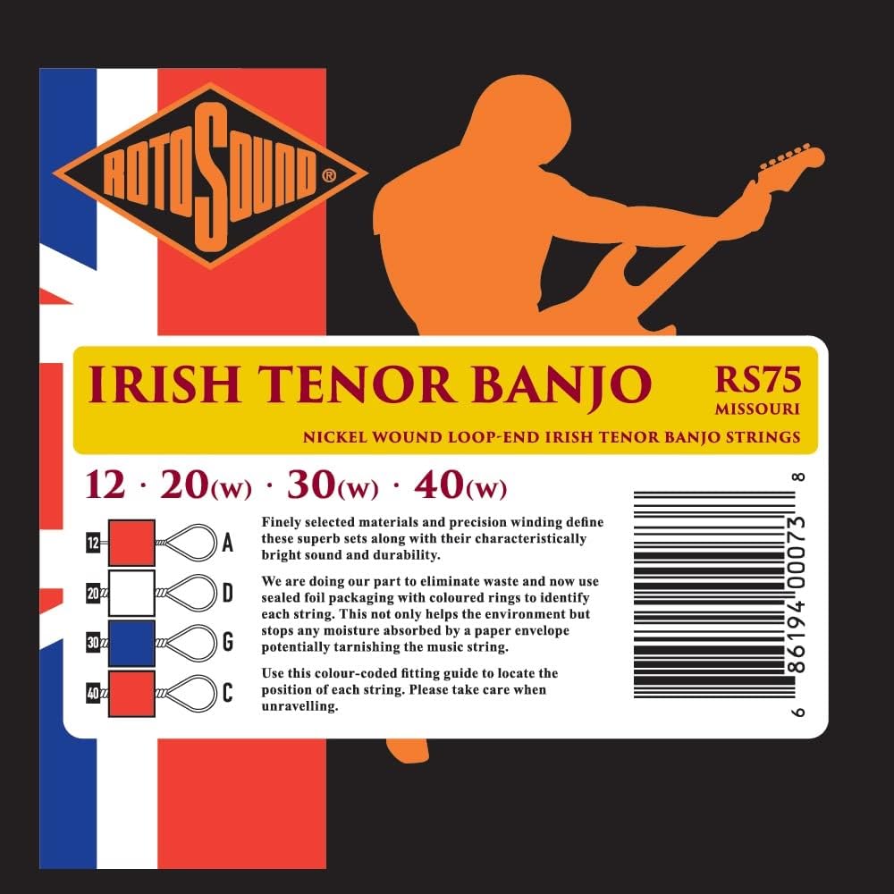 Rotosound RS75 Missouri Tenor Bango Strings