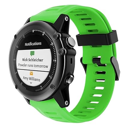 HONECUMI*** para Garmin Fenix 3 banda de silicona Garmin ...