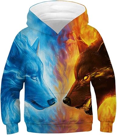 wolf sweatshirt amazon
