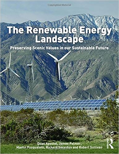 The Renewable Energy Landscape Preserving Scenic Values In Our Sustainable Future Apostol Dean Palmer James Pasqualetti Martin Smardon Richard Sullivan Robert 9781138808980 Amazon Com Books